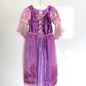 DISNEY STORE Rapunzel Girls Costume from Tangled Size Medium (7/8)